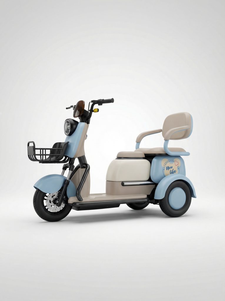 Trimoto Eléctrica CM | Diseño Cerrado y Seguro