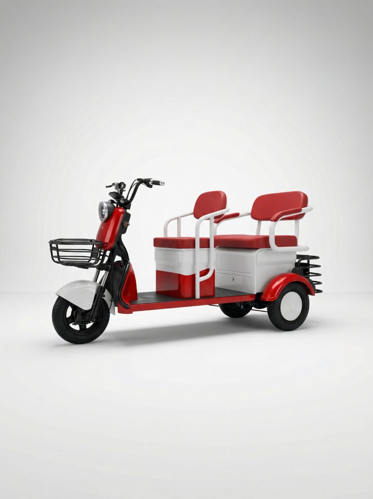 Trimoto Eléctrica LY | Estilo Moderno y Funcional